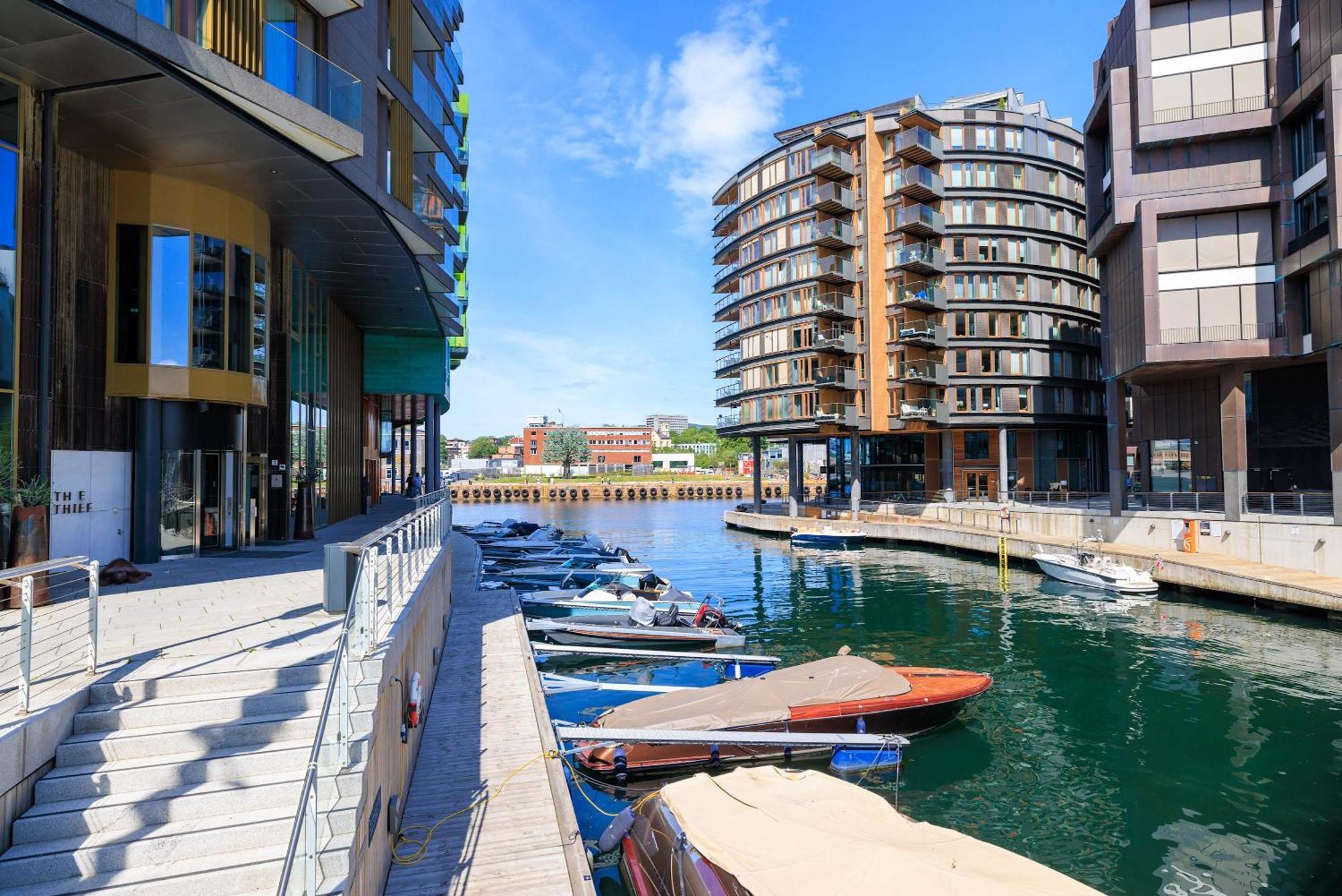 Leilighet Dinbnb L High-end L Balcony L Rooftop L Self Check-in